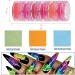 Buy 36 Colors Pigment Powder for Nails | Fluorescent Pearlescent Nail Art & Crafts - International Shipping Available - Buy Online on GoSupps.com