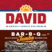 DAVID Roasted & Salted Bar-B-Q Jumbo Sunflower Seeds 5.25 oz | Keto Friendly - Buy Online on GoSupps.com