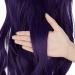 Deep Purple Grape Curly Hair Extensions - 18 Inch Long Synthetic Hairpiece for Women - Heat Resistant Fiber - Hidden Wire Headband - Pack of 1 - Buy Online on GoSupps.com