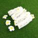 Minkissy 100Pcs 6CM Hawaiian Plumeria Foam Flowers - Artificial Frangipani for DIY Hair Hat Wedding & Beach Party Decor (White) - Buy Online on GoSupps.com