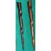 Rosewood Conical Spiral 6 Inch Hair Sticks - Hawaiian Style - Buy Online on GoSupps.com