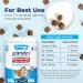 Vetnique Labs Glandeex Advanced Strength Duck Soft Kaun Snacks for Dogs - Fiber Probiotics & Digestive Enzymes - 120ct | Vet-Recommended Vegetarian Treats - Buy Online on GoSupps.com