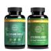 Primal Harvest Supergreens Gummies + Multivitamin | 2-Pack Bundle | 16 Superfoods + 21 Vitamins & Minerals | Gummies & Capsules | Food Supplement | 30 Servings Each