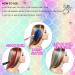 Jim&Gloria Dustless Hair Chalk Set for Girls with Clip-on Colored Hair, Mermaid Brushes, Glitters - Temporary Hair Dye Kit for Kids & Teens | Unique Trendy Gifts for Teenage Girls - Set of 17 - Buy Online on GoSupps.com