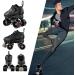 Crazy Skates Zoom Roller Skates - High Performance Speed Skates for Men and Women Black - US Men's 8 | US Ladies 9 | EU 41 - Buy Online on GoSupps.com