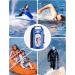 HEETA Waterproof Dry Bag 5L Blue - Lightweight Roll Top Dry Storage Backpack for Travel, Swimming, Boating - With Phone Case - Men and Women - Buy Online on GoSupps.com