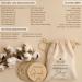 Prinzental 30 Baby Milestone Cards for Twins | Elegant Wooden Discs | Unique Gift for Twin Births - Buy Online on GoSupps.com