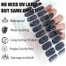 Gel Nail Wraps Gel Nail Stickers 20 Stickers Full-Cured Gel Nail Stickers Upgrade Glitter Gel Nail Strips Last for 15 Days - Adhesive Gel Nail Stickers Nail Art No Need UV/LED Lamp(Shining Shadows) - Buy Online on GoSupps.com