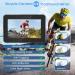 Blueear Bike Mirror Camera 1080P with 4.3 Screen, 130 Wide Angle Night Vision - 360 Adjustable Mount for Mountain & Road Bikes - Buy Online on GoSupps.com