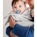 Nip Schnuller My Butterfly - Eco-Friendly Silicone Pacifier for 5-18 Months - Lightweight Jaw-Friendly Design in Blue - Buy Online on GoSupps.com