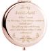onederful Aunt Gifts from Nephew and Niece Aunt Birthday Gift Ideas  Rose Gold Compact Makeup Mirror Gift for Aunt  Thanksgiving Day  Christmas Mother s Day Present for Aunt(Sweet Aunt)