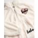 bebe Girls' Sherpa Fleece Jogger Tracksuit Set | 2 Piece Quarter-Zip Pullover Sweatshirt and Sweatpants | Vanilla | Sizes 7-16 - Buy Online on GoSupps.com