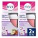 Veet - EasyWax - 2 Refills of Hot Wax Hair Removal 50 ml - Arms & Legs - Shea Butter