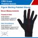 CRS Cross Padded Skating Gloves - Warm Padded Protection for Ice Skating, Figure Skating, Roller Skating & Cheer - Black, Small/Medium (Ladies) - Buy Online on GoSupps.com