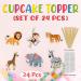 Seyal Jung Safari Cupcake Topper - Buy Online on GoSupps.com