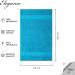 Class Home Collection Terry Towels - 50x100 cm Pack of 4 | 100% Cotton Turquoise - Premium Quality for Home Use - Buy Online on GoSupps.com