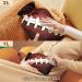 NAANLE RETRO American Football Heat Bottle - 2L Transparent Hot Water Bottle for Bed Hand & Feet Warmer Pain Relief & Cold Therapy - Buy Online on GoSupps.com