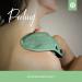 Lowell Exfoliating Peeling Gloves Set - 2 Body & Face Hammam Gloves Bonus Peeling Guide & Suction Cups - Green - Buy Online on GoSupps.com