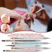 Brush Brushes Nail Tool Double-Ended Set Art Liner | Brushes For Polish Pens Paint Manicure Beauty Tools Nail Accessories - Buy Online on GoSupps.com