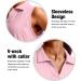 G Gradual Women's Sleeveless Golf Polo Shirt - Pink Large | Quick Dry Collared Tank Top for Tennis | V-Neck Women's Polo - Buy Online on GoSupps.com