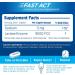 Lactaid Fast Act Lactose Intolerance Relief Caplets - 60 Pack - Prevent Gas, Bloating & Diarrhea - Lactase Enzyme Supplement for Travel - On-The-Go Relief - Buy Online on GoSupps.com