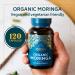 Ayurvediq Wellness Organic Moringa Capsules - 120 Powder Filled Capsules | Rich in Vitamin C & Potassium | Gluten & Dairy Free | 100% Certified Vegan Supplement - Buy Online on GoSupps.com
