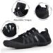 Weweya Barefoot Men's Minimalist Running Shoes - Size 10 Black, Cross Training Shoe with Adjustable Tongue - Buy Online on GoSupps.com