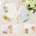 100 Pack Pre-Folded Vellum Jackets for 5x7 Invitations - Transparent Wedding Invitation Wraps for Baby Shower, Birthday Party, Postcards, Photos - Kraft Vellum Cover for Scrapbook - Buy Online on GoSupps.com