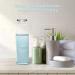 Glass Mouthwash Dispenser Set with 24 oz Bottles and Labels - Buy Online on GoSupps.com