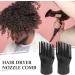 Kichvoe 2pcs Hair Dryer Comb Attachment Universal Detangling Blow Dryer Comb For Home And Barbershop Salon - Buy Online on GoSupps.com