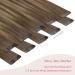 Shop Salife Tape Extensions - 10pcs Real Hair Balayage #4/27/4 Chocolate Brown to Caramel Blonde 20g 25cm Invisible Extensions - Buy Online on GoSupps.com