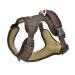 Funpetic dog harnesses 2022 - anti -train dishes reflective padded and breathable - breast dishes for small medium -sized and large dogs (l) brown L