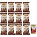Italian Gourmet E.R. Popz Popcorn Choco Cocoa Caramelized Popcorn with Caramel Cocoa Butter (73%) Cocoa (4%) 150g Bag + Gourmet Polpa di Pomodoro Italian Box 400g