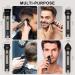 SOLIMPIA Hair Clipper&Trimmer Professional Barber Home Grooming Kit Rechargeable Electric Beard Body Hair Trimmer Cordless Hair Clipper for Men Kid - Buy Online on GoSupps.com