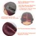 Buy Wear and Go Glueless Wigs - Pre-Cut Lace 18 99J Human Hair - Upgraded 5x5 HD Density for Black Women - Buy Online on GoSupps.com