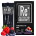 Re3 - Rehydrate - Replenish - Recover Electrolyte Powder Packets. No Sugar 7 Cal 1.4 Carbs. The best mix of vitamins and minerals (Mixed Berry)