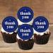 24 PRECUT Thank You Cupcake Toppers Theme #3 Edible Thank You Cake Decorations Thank You Cupcake Topper Thank You Cake Toppers Edible Thanks Birthday Decoration - Buy Online on GoSupps.com