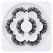 Zenotti D Curly 4 Pairs False Eyelashes - Wispy Russian D Radians, 3D Volume, Natural Look - Fluffy Fake Eye Lashes - Buy Online on GoSupps.com