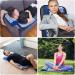 Acupress Toweratte & Pillow Set | Spike Yoga Mat for Massage & Muscle Relaxation | Acupuncture Wellness Tension Relief & Sport Recovery | Includes Carrying Bag - Blue - Buy Online on GoSupps.com
