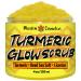 TURMERIC Dead Sea Salt Scrub - Face & Body / Natural exfoliating scrub / Organic Licorice root / Lemon essential oil / Natural glow / Non-clogging // Made in Canada - Muslim Cosmetics - Turmeric Glow (4oz (120ml))