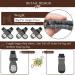 BEAUTYZOO Anti Slip Dog Socks | Hardwood Floor Protection & Traction Control | 3 Pairs Grips Straps for Small, Medium, Large Dogs | Prevents Licking | Medium Grey - Buy Online on GoSupps.com