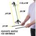 Buy Diabolo Flowerstick Basic (Green) - UV Reactive Ideal for Beginners Perfect for Festivals | International Shipping - Buy Online on GoSupps.com