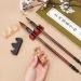 PH PandaHall 8pcs Fire Shaped Painting Brush Rest Stand & Holder - Calligraphy Practice Tool - Buy Online on GoSupps.com
