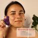 Rena Chris Amethyst Gua Sha Stein - 100% Natural Facial Tool for Jaw Shaping & Swelling Relief | Daily Skincare Set - Buy Online on GoSupps.com