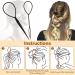Melliex 70-Piece Dreadlocks Jewelry Set | Aluminum Hair Rings for Braids | Adjustable Woven Hair Accessories for Men & Women - Silver - Buy Online on GoSupps.com