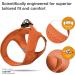 Shop XL Air-Mesh Vest Harness - Orange | Curli D-Ring Buckle - International Shipping Available - Buy Online on GoSupps.com