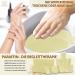 Kosmetex Wellness Paraffin Bath with Shea Butter - Relaxation Pool for Hands & Feet | Paraffin Wax Blocks (10x 500ml) - Ideal for Spa & Home Use - Buy Online on GoSupps.com