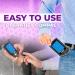 24 Modes TENS Muscle Stimulator - Back Pain Relief & Electronic Pulse Massager with 4 Pairs of Pads - Nerve Pain Therapy - Buy Online on GoSupps.com