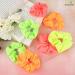NaienCraft Pack of 8 Neon Hair Scrunchies - Elastic Hair Bands for Women and Girls - Buy Online on GoSupps.com