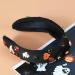 Gmmidea Halloween Jeweled Headbands for Women Girls Beaded Boo Pumpkin Ghost Bat Headband Sparkly Rhinestone Knotted Headband Cute Halloween Costume Headpiece Hair Accessories (Ghost & Pumpkin)-black - Buy Online on GoSupps.com